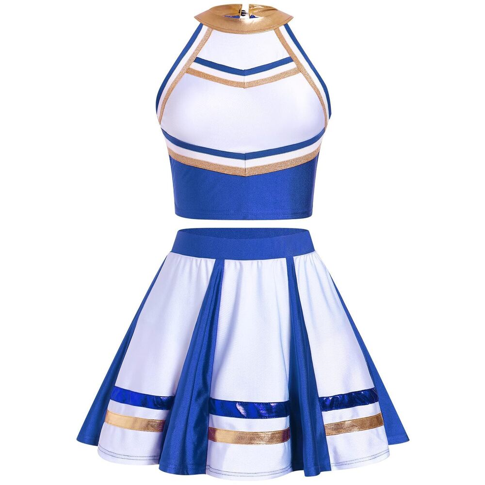 4615 Cheerleader Costume Halloween Tween Girls Cheer Outfit Adult
